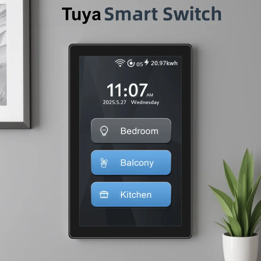 Diy Home Automation System - Interruttori Wi-Fi Intelligenti Tuya EU 4x4