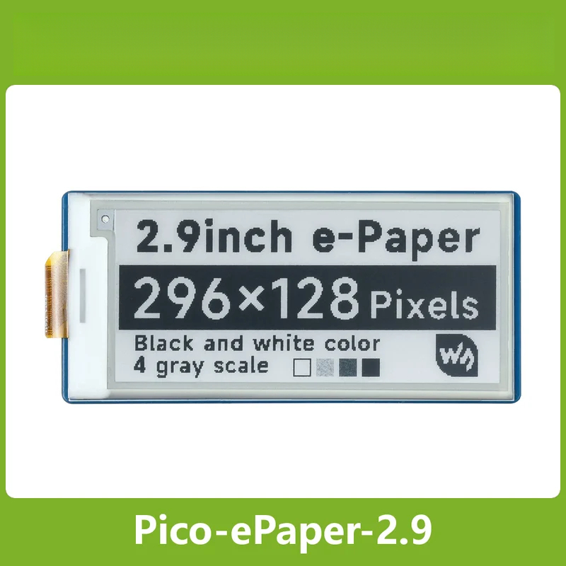 Display Epaper 2.9 - Modulo Display E-Paper E-Ink da 2,9