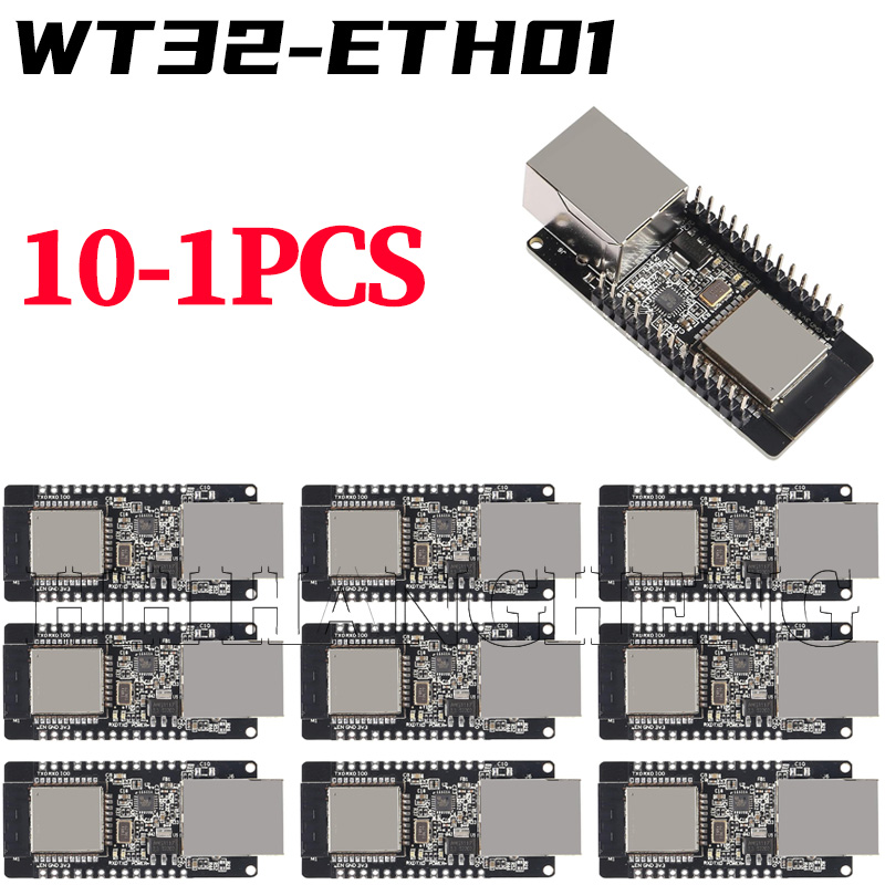 Ethernet Module W5500 - 10-1PCS WT32-ETH01 Porta seriale incorporata Rete