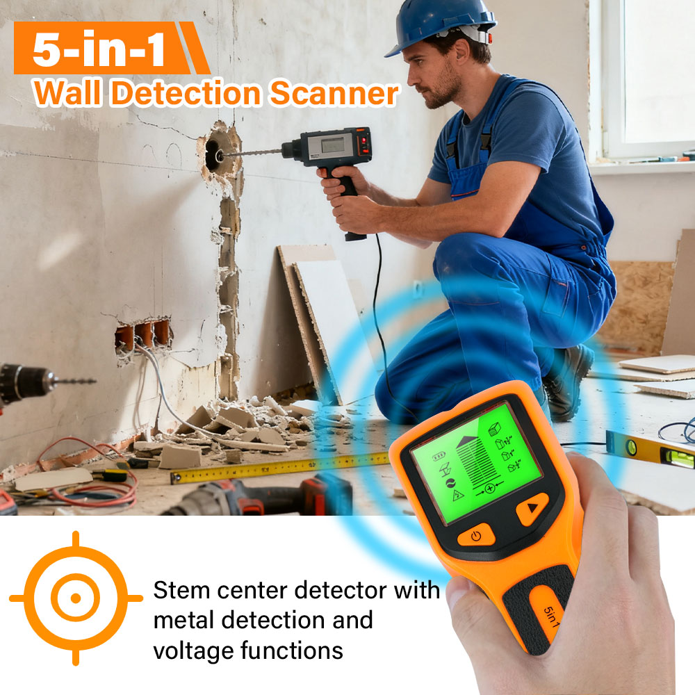 Water Leak Detector Wired - Rilevatore di Montanti a Muro 5