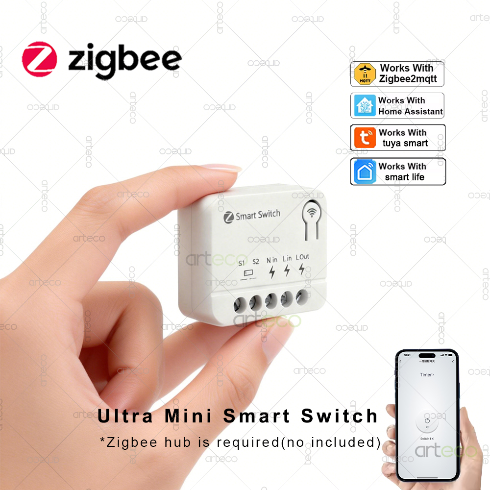 Diy Home Automation Controller - Modulo Interruttore Intelligente Zigbee Mini Fai-da-Te