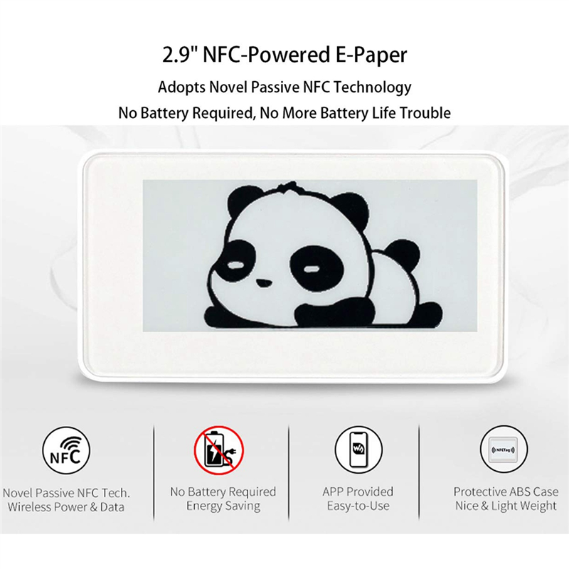 Display Epaper 2.9 - Waveshare Modulo schermo E-Ink Epaper Eink
